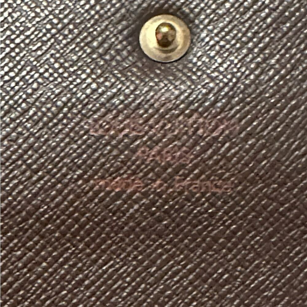 Louis Vuitton Damier Ebene Porte Tresor Etui Papier Wallet - Picture 8 of 9